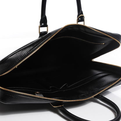 Louis Vuitton Epi Porte-Documents Voyage Briefcase Black 5 of 7