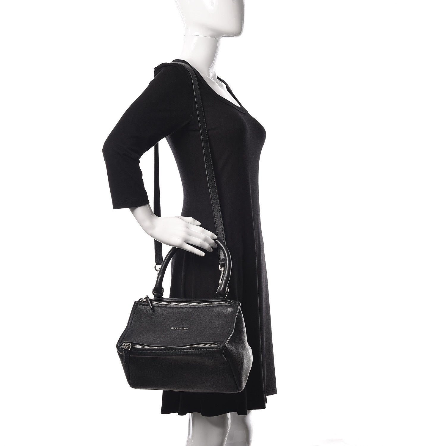 Givenchy Sugar Goatskin Small Pandora Black 1 of 9
