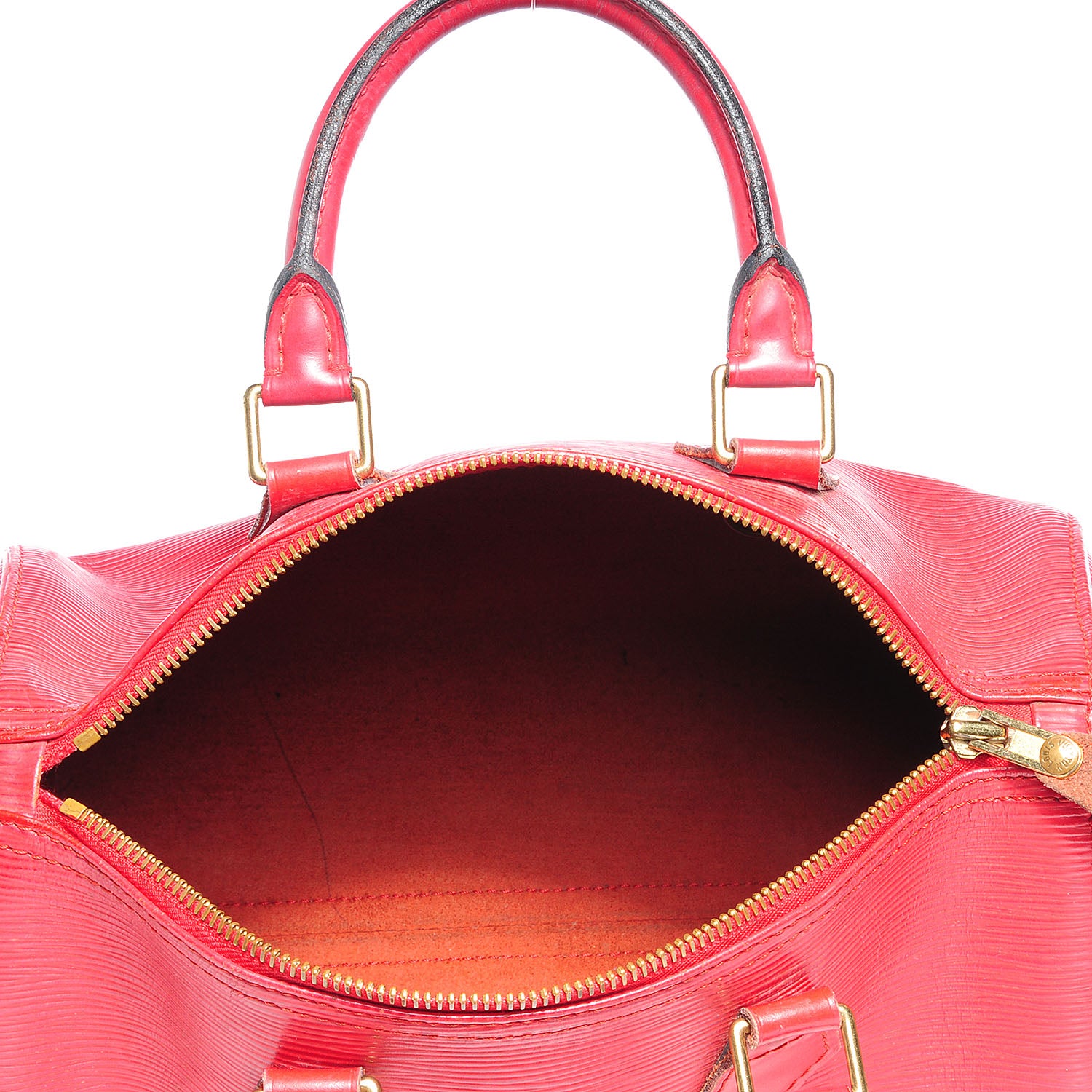 Louis Vuitton Epi Speedy 25 Rouge 7 of 7