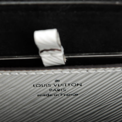Louis Vuitton Epi Embroidered Twist Shoulder Bag PM White 6 of 7