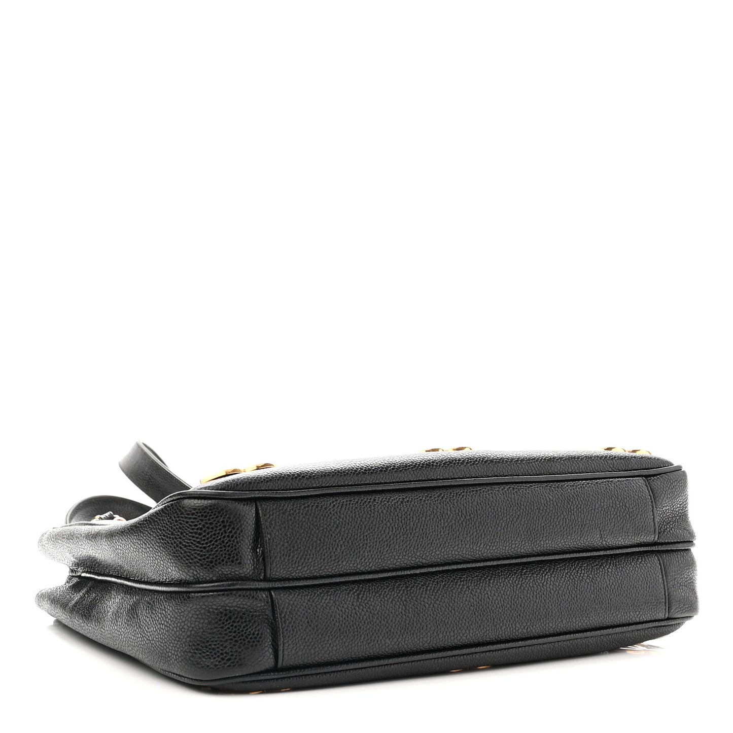 Caviar CC Shoulder Bag Black
