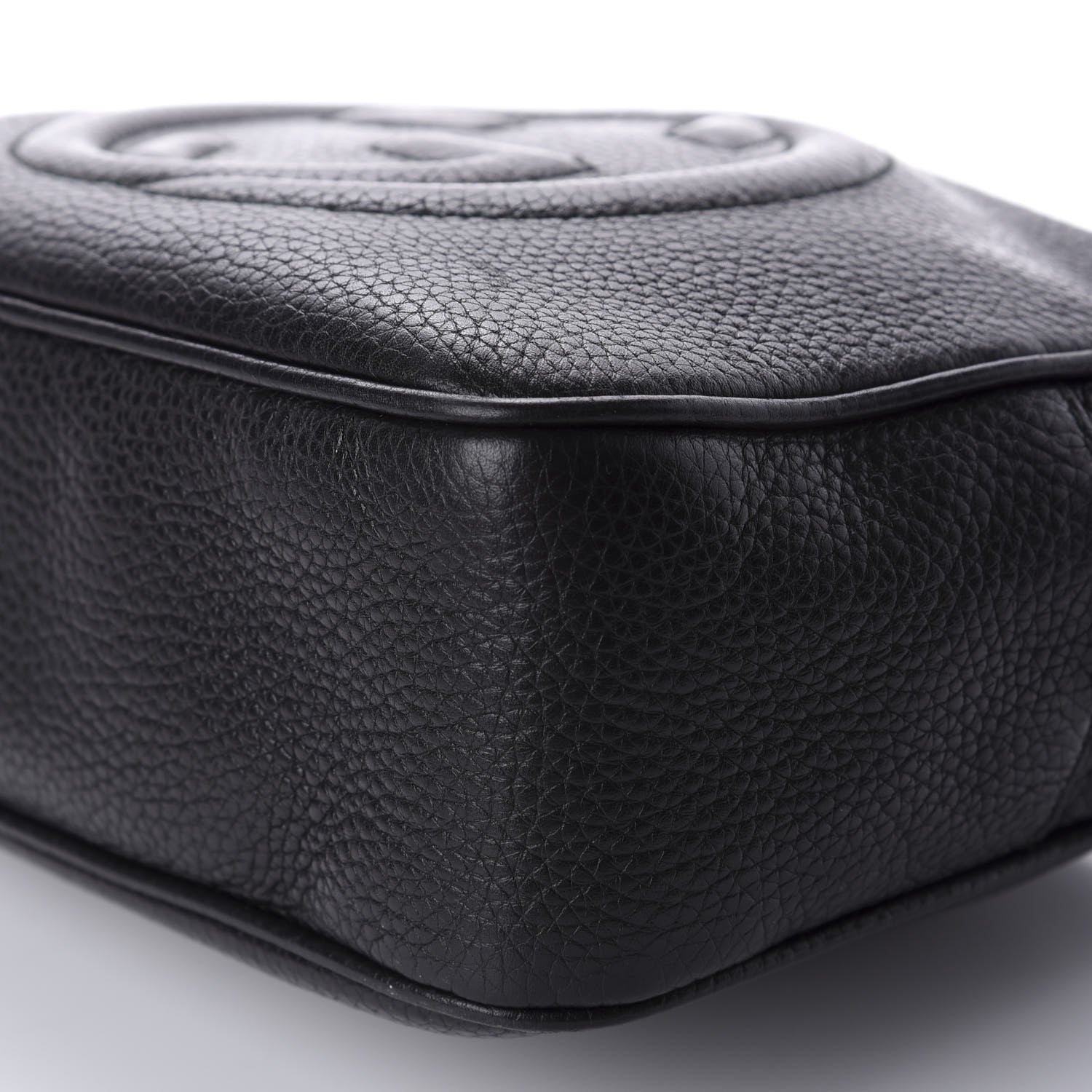 Gucci Pebbled Calfskin Small Soho Disco Bag Black 7 of 10