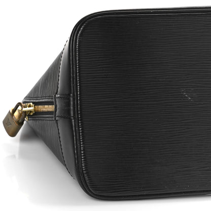 Louis Vuitton Epi Alma PM Black 6 of 11