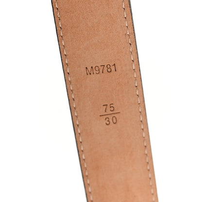 Louis Vuitton Mini Monogram 25mm LV Initiales Belt 85 34 75/30 4 of 4