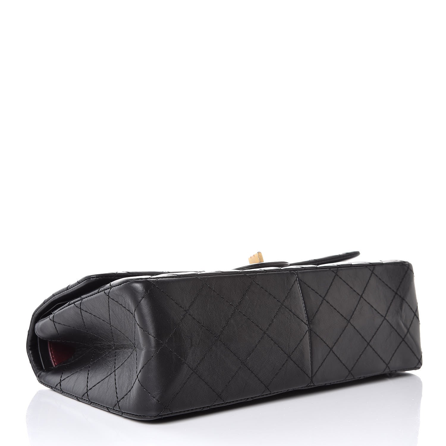 Chanel Aged Calfskin Quilted 2.55 Reissue 226 Flap Black 4 of 9
