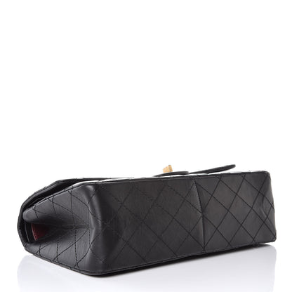 Chanel Aged Calfskin Quilted 2.55 Reissue 226 Flap Black 4 of 9