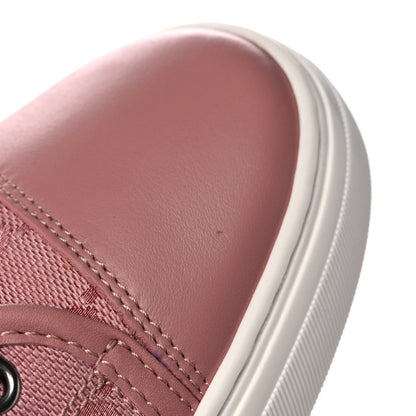 Gucci GG Monogram Calfskin Womens Low Top Sneakers 36 Pink Soft Pink 9 of 10