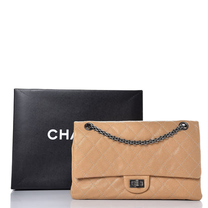 Chanel Caviar Quilted 2.55 Reissue 226 Flap Beige 9 of 9