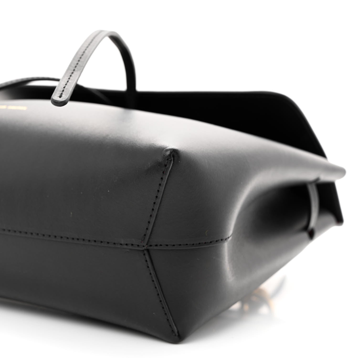 Mansur Gavriel Calfskin Mini Lady Bag Black Flamma 10 of 10