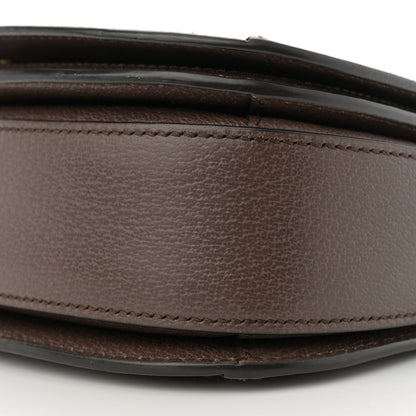Gucci GG Supreme Monogram Web Small Ophidia Flap Messenger Bag Brown 10 of 13