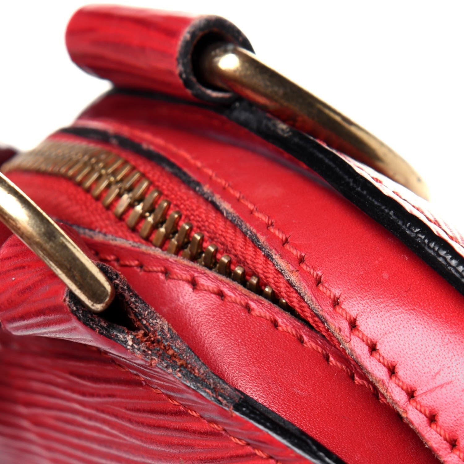 Louis Vuitton Epi Mabillon Backpack Castillan Red 19 of 23