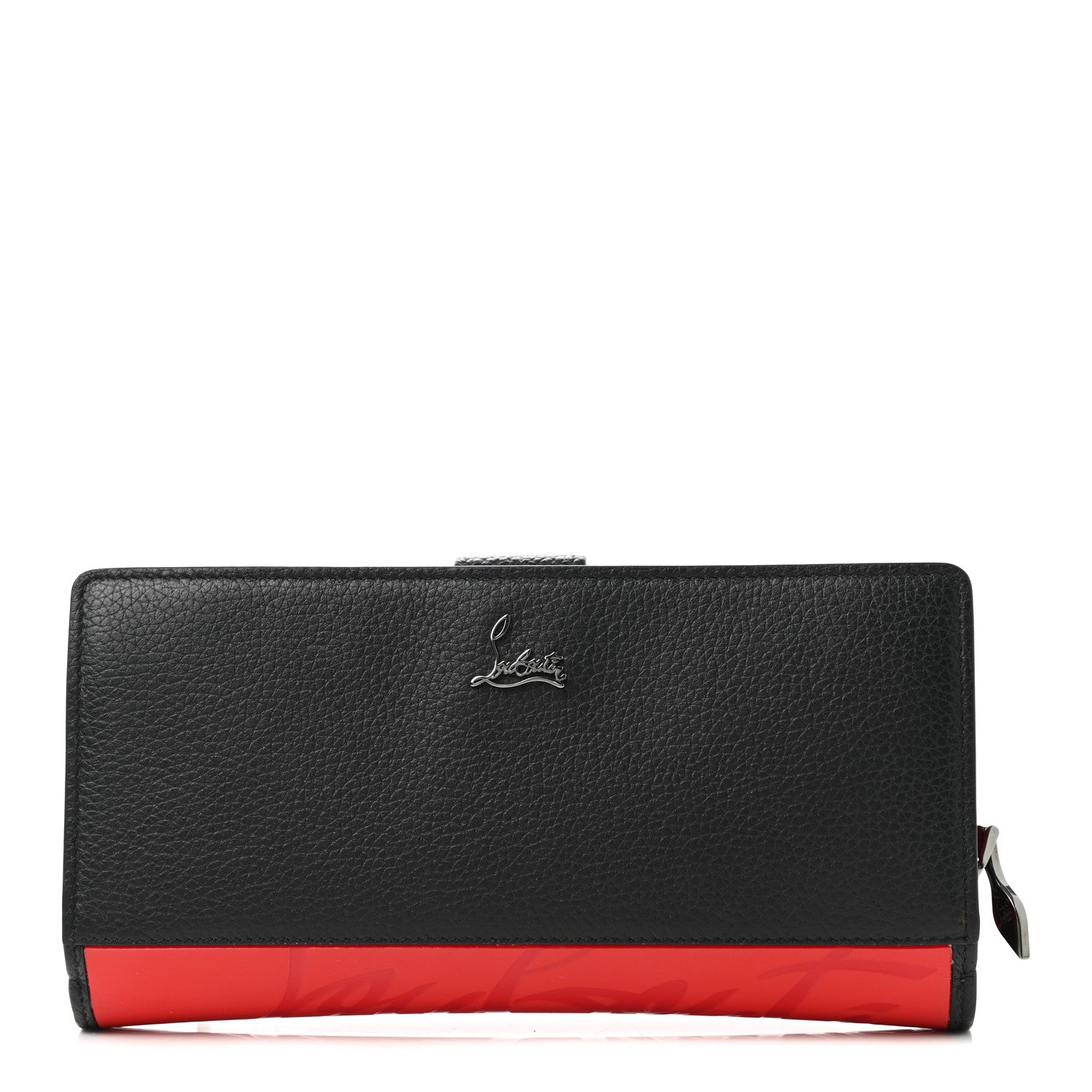 Christian Louboutin Calfskin Paloma Wallet Black 1 of 9