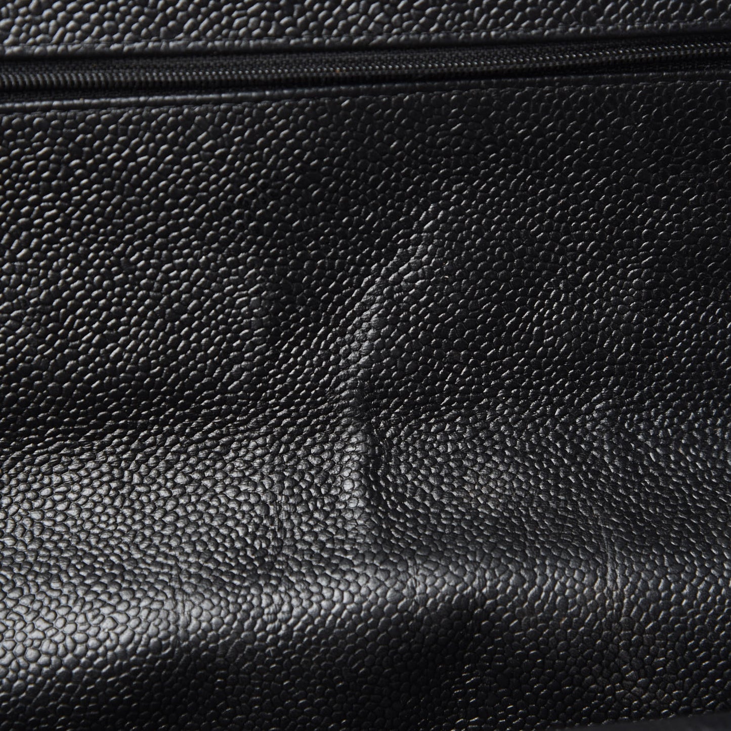 Caviar Quilted Maxi Double Flap Black