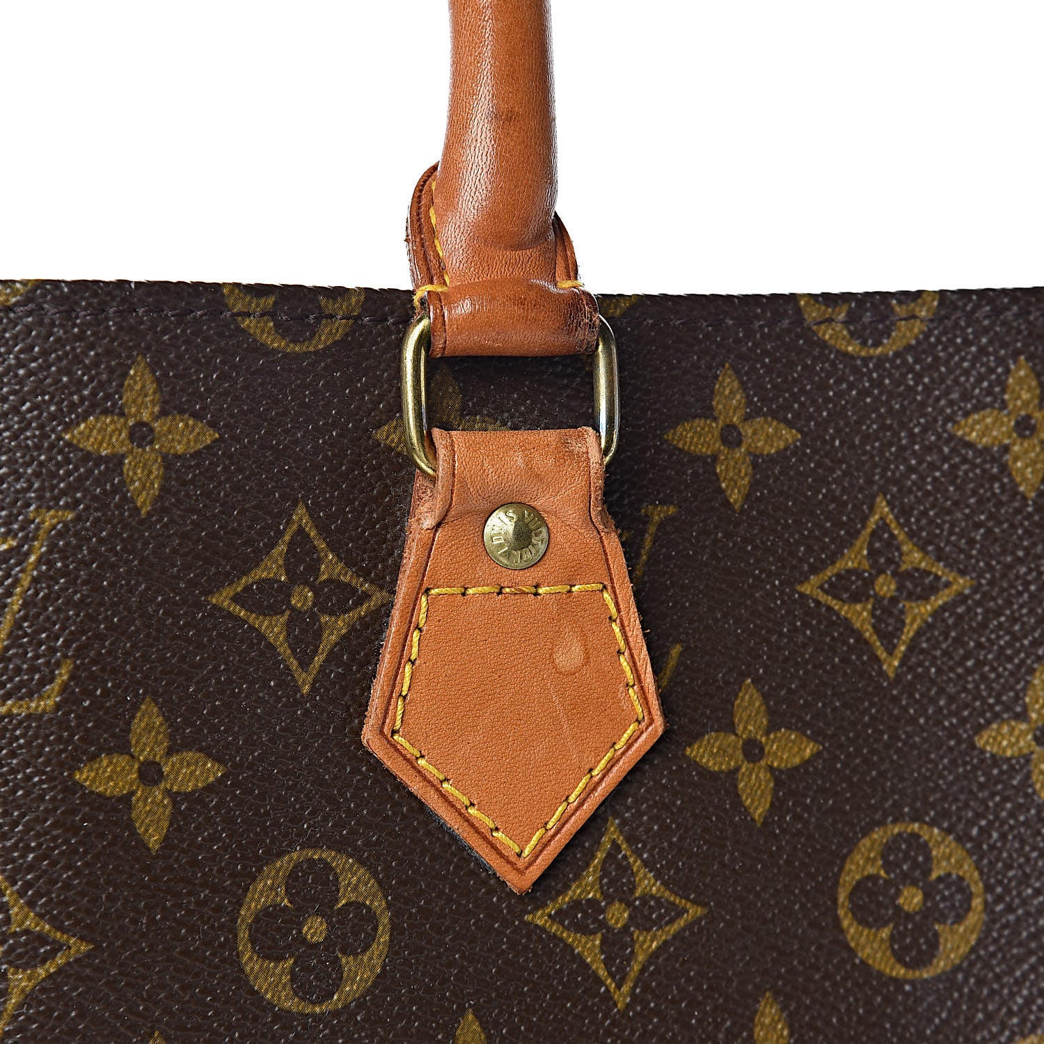 Louis Vuitton Monogram Sac Plat 10 of 17