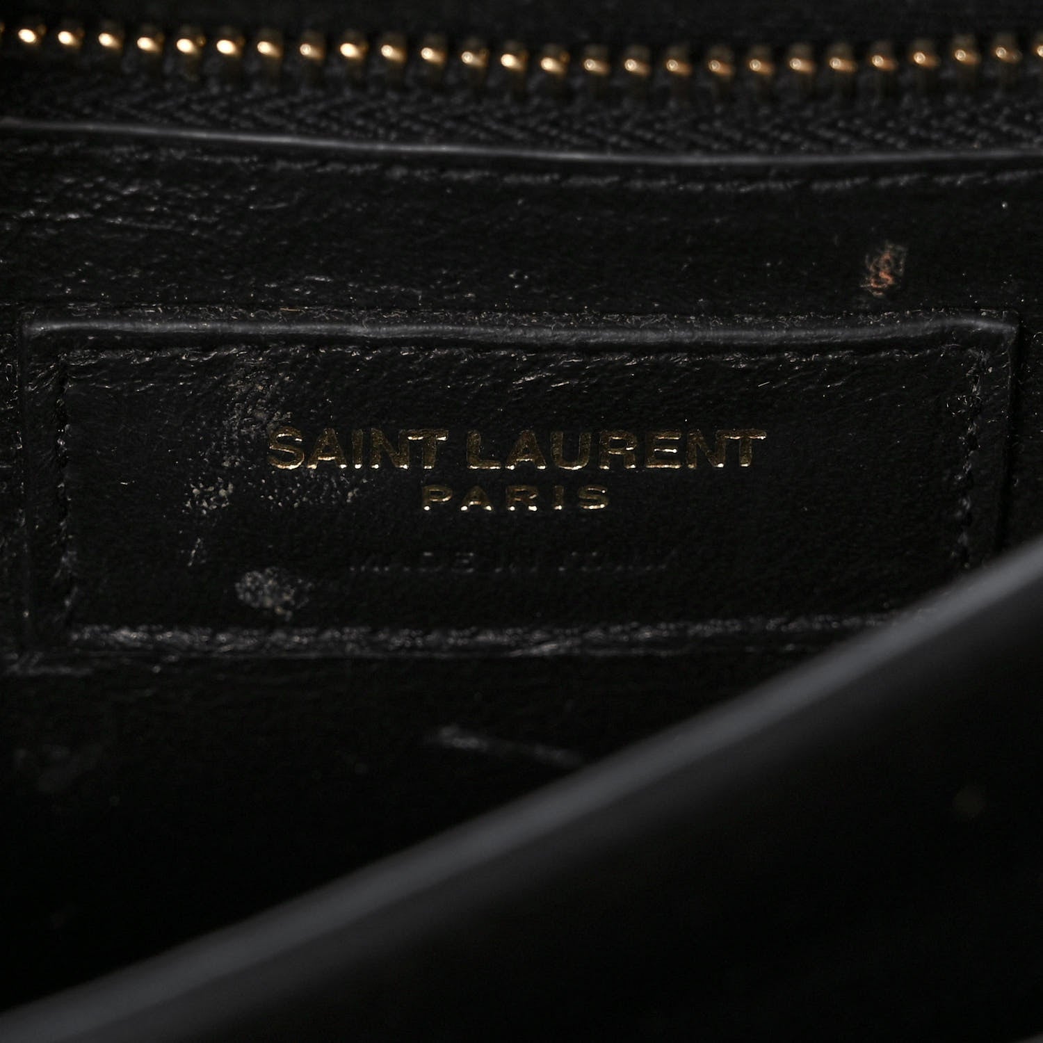 Saint Laurent Pony Hair Leopard Print Monogram Cassandra Clasp Bag Black 7 of 12