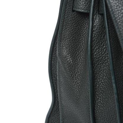 Saint Laurent Grained Calfskin Small Supple Sac De Jour Dark Vert 11 of 11