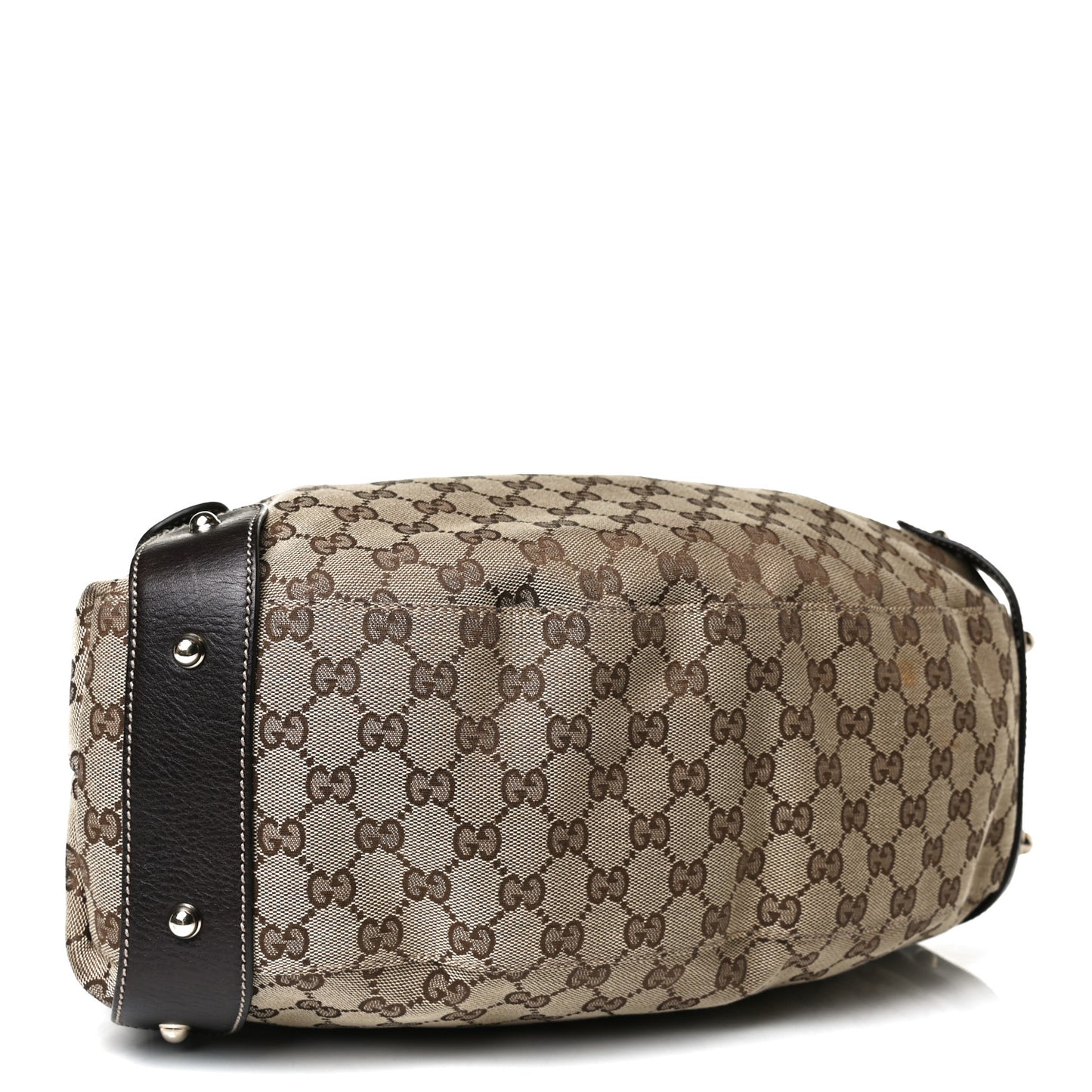 Monogram Medium Pelham Shoulder Bag Dark Brown
