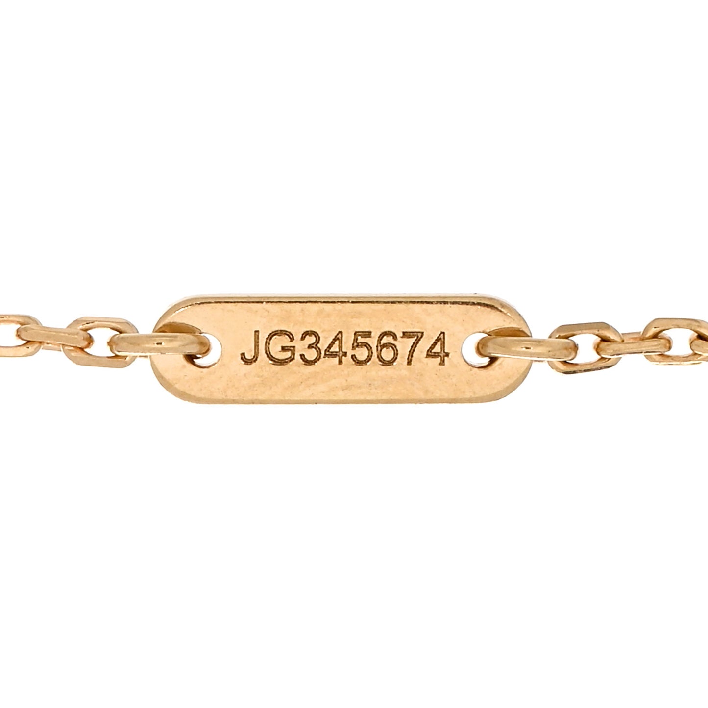 18K Yellow Gold Mother of Pearl Sweet Alhambra Bracelet