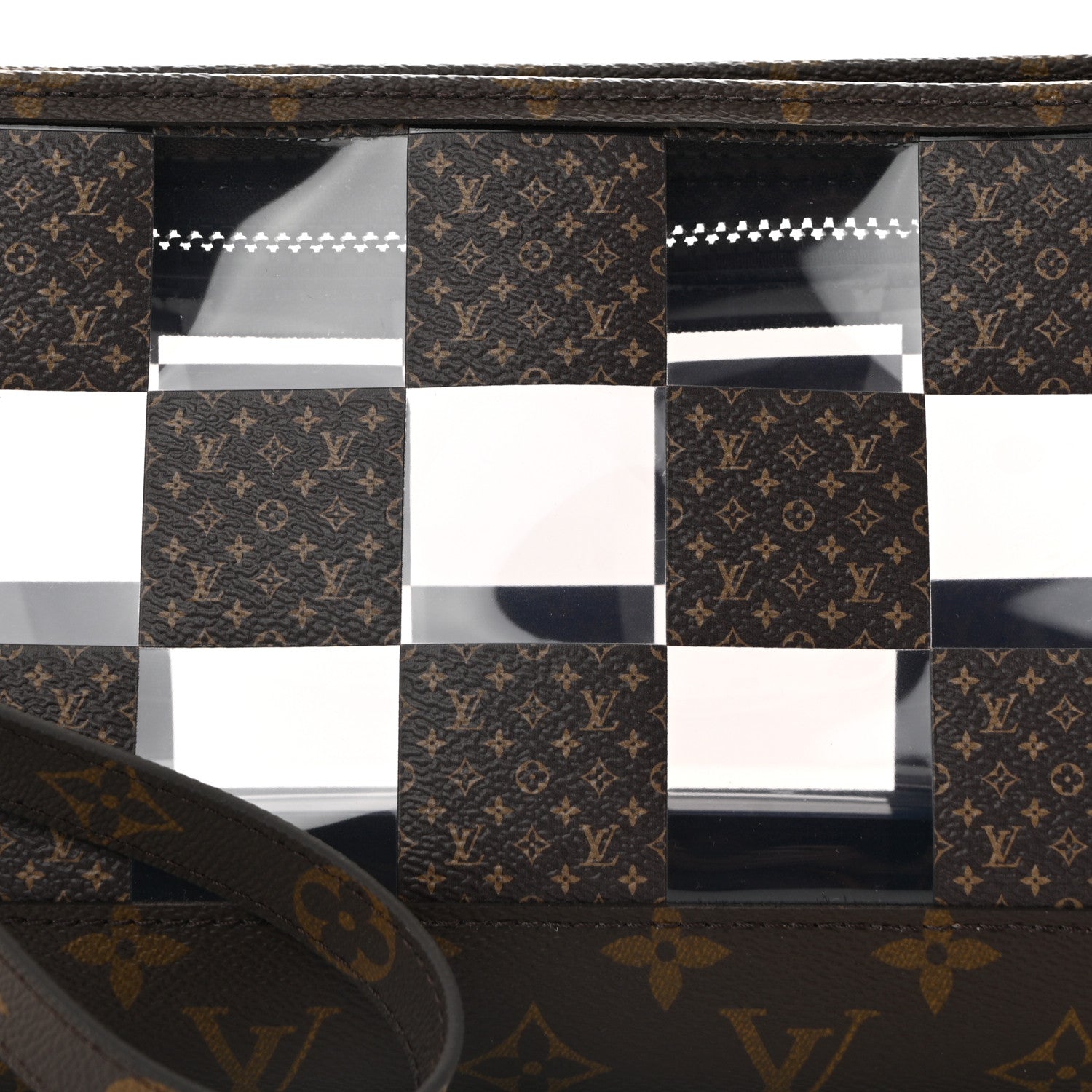 Louis Vuitton PVC Monogram Chess Standing Pouch 7 of 9