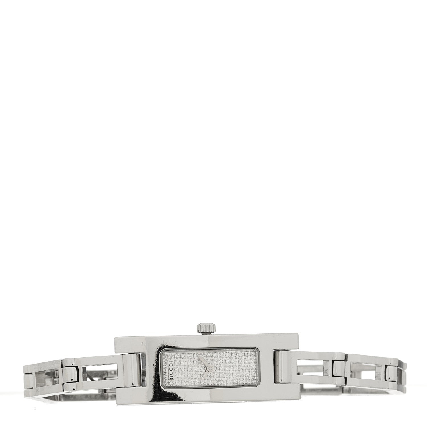 Gucci Stainless Steel Diamond 12mm 3900L Quartz Watch 2 of 4