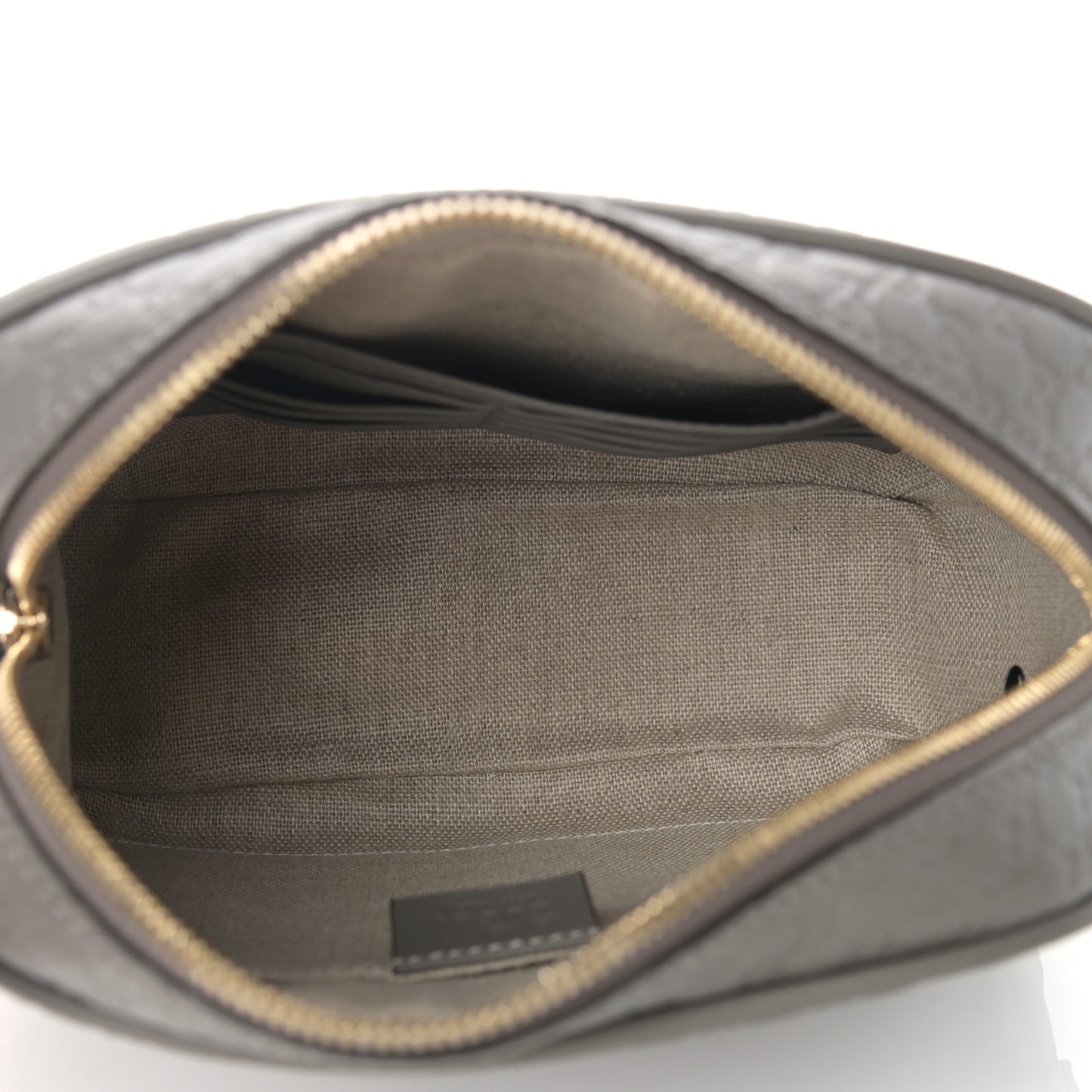 Microguccissima Mini Bree Messenger Bag Grey