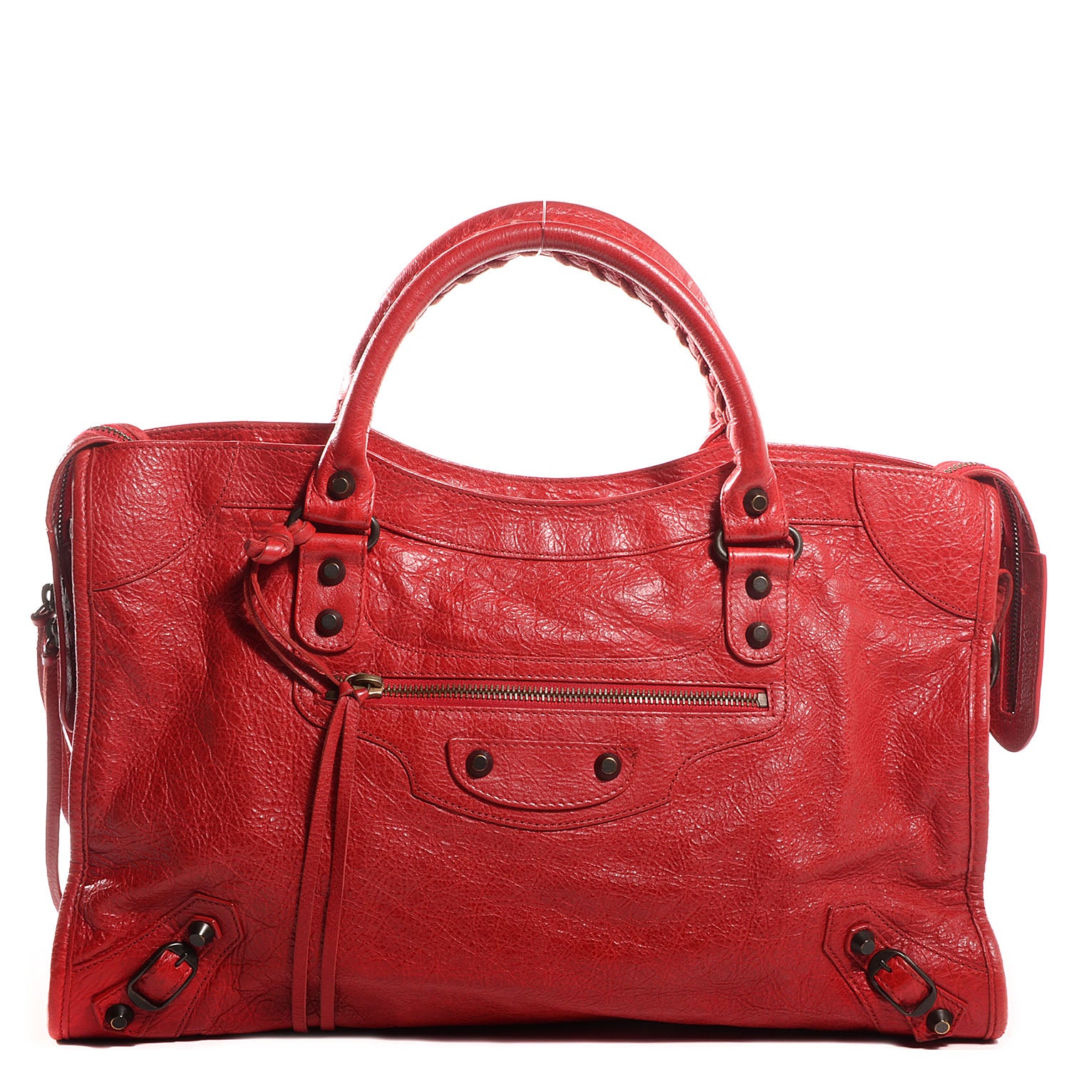 Balenciaga Agneau Classic Hardware City Coquelicot 1 of 11