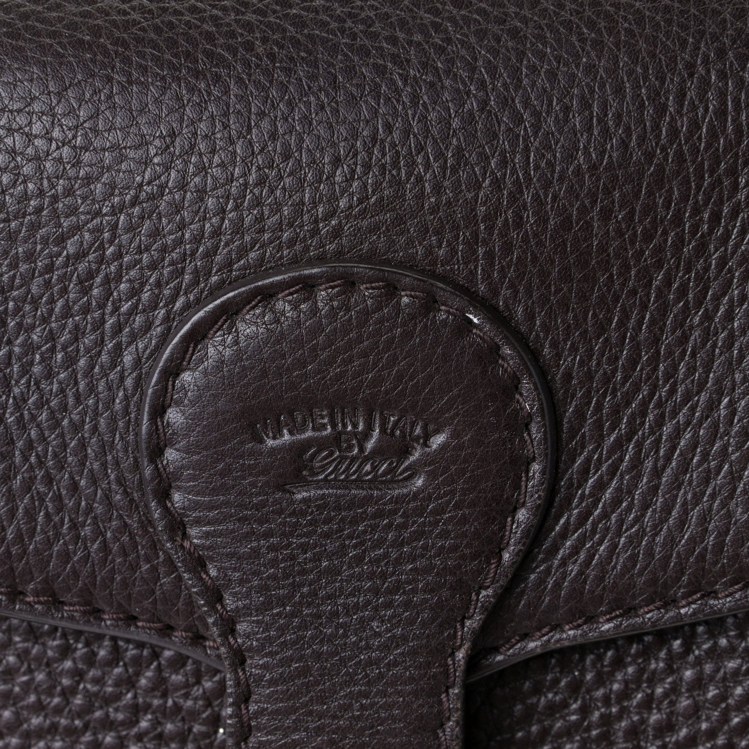 Gucci Calfskin Medium Web Heritage Shoulder Bag Brown 5 of 6