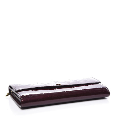 Louis Vuitton Vernis Sarah Wallet Rouge Fauviste 3 of 9