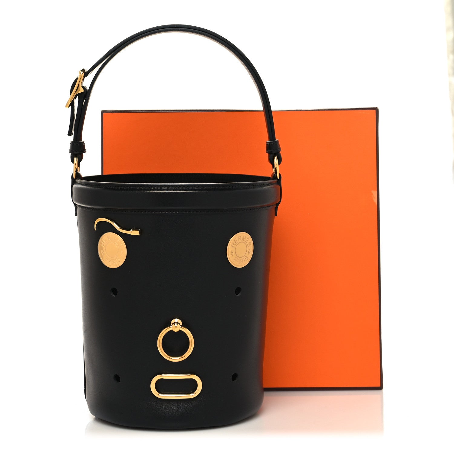 Hermes Tadelakt Sac De Mangeoire Play Bag Black 11 of 11