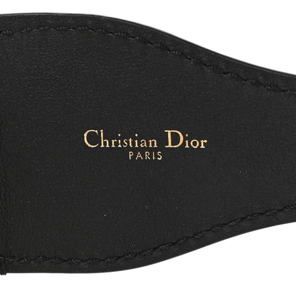 Christian Dior Canvas Embroidered Large Book Belt 75 30 Pink White 3 of 4