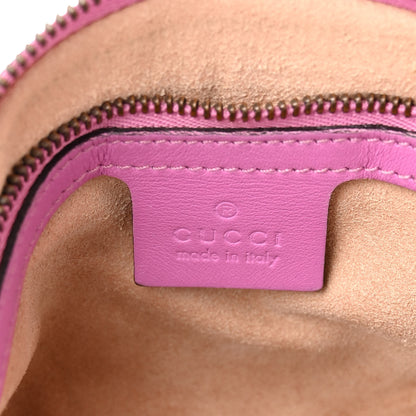 Gucci Calfskin Matelasse Medium GG Marmont Shoulder Bag Candy Mousse 6 of 15