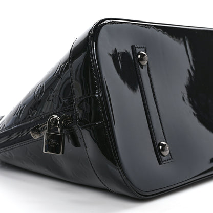 Louis Vuitton Vernis Alma GM Noir Magnetique 8 of 11