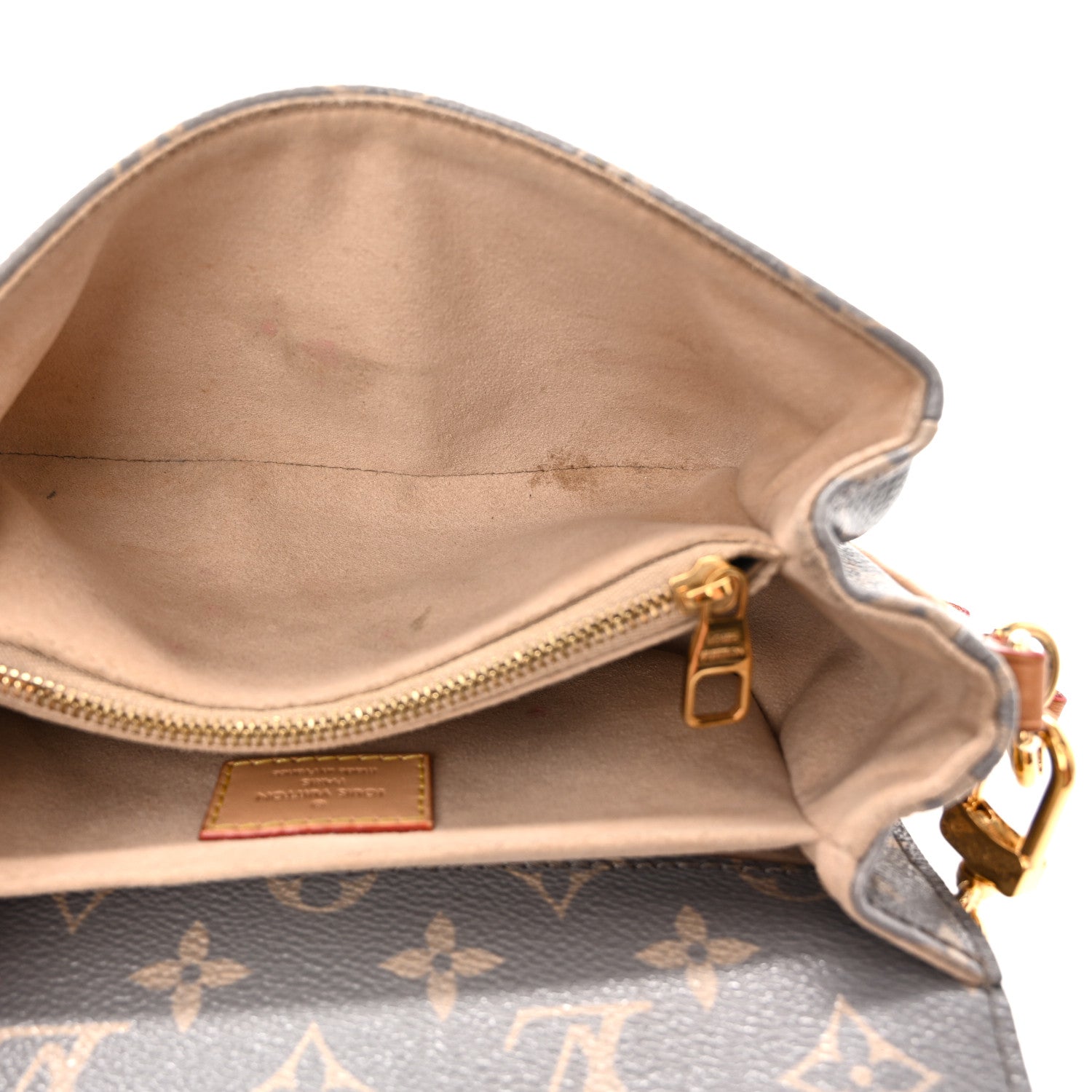Louis Vuitton Monogram Pochette Metis East West Trianon Gray 5 of 15