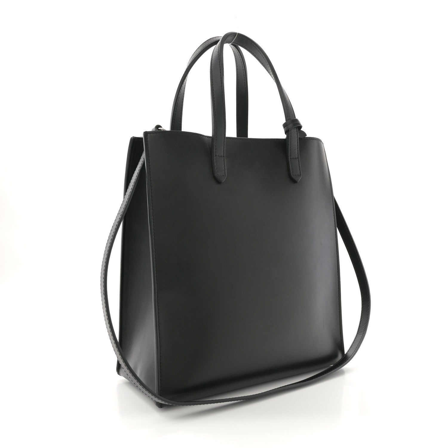 Givenchy Calfskin Bambi Print Small Stargate Shopper Tote Black 4 of 12