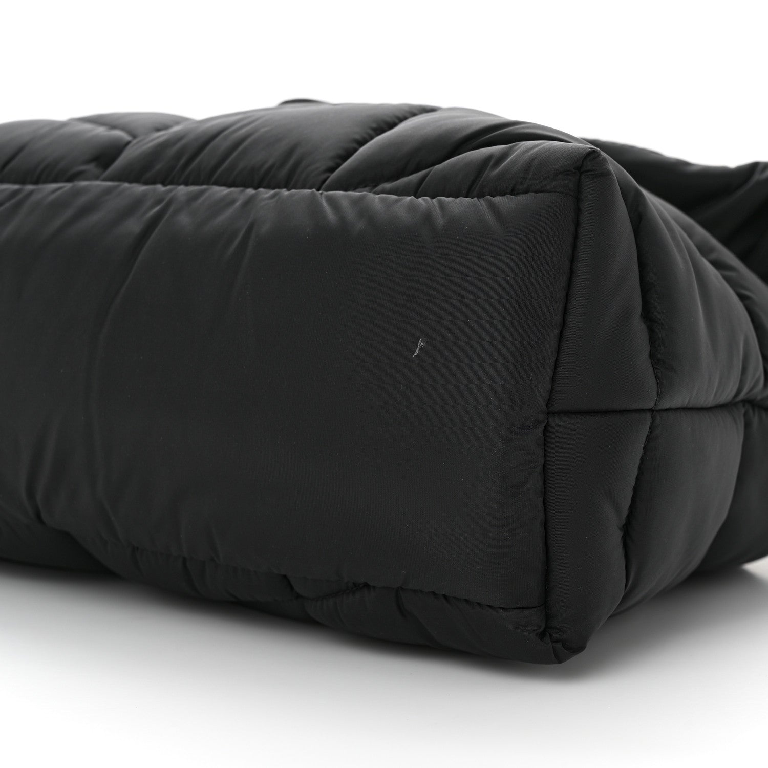 Saint Laurent Econyl Nylon Lou Puffer Messenger Black 9 of 10