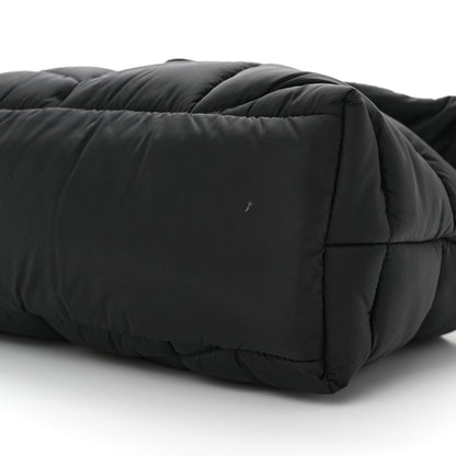 Saint Laurent Econyl Nylon Lou Puffer Messenger Black 9 of 10