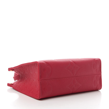 Louis Vuitton Empreinte Monogram Giant Onthego PM Freesia 4 of 9