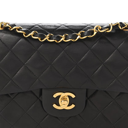 Chanel Lambskin Quilted Small Double Flap Black 10 of 15