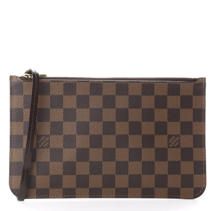 Louis Vuitton Damier Ebene Neverfull MM GM Pochette 1 of 5
