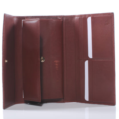 Gucci Guccissima Continental Wallet Dark Red 4 of 6