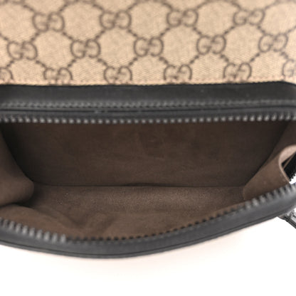 Gucci GG Supreme Monogram Small Eden Day Backpack Black 6 of 12