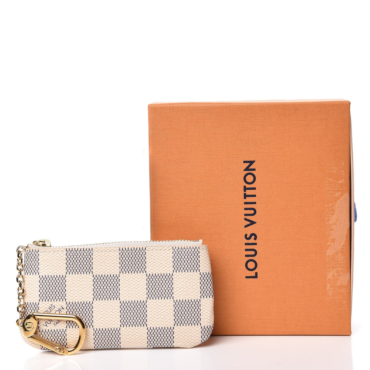 Damier Azur Key Pouch