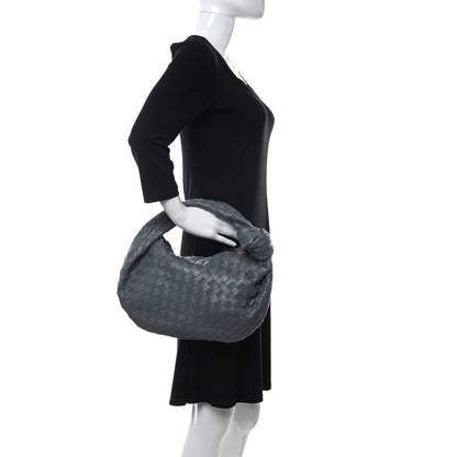 Bottega Veneta Nappa Intrecciato Teen Jodie Hobo Krim 2 of 10