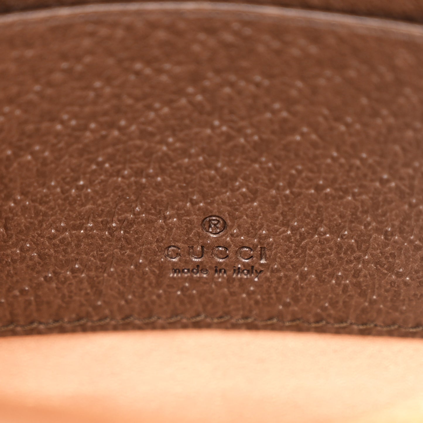 GG Supreme Monogram Web Mini Ophidia Round Backpack Brown