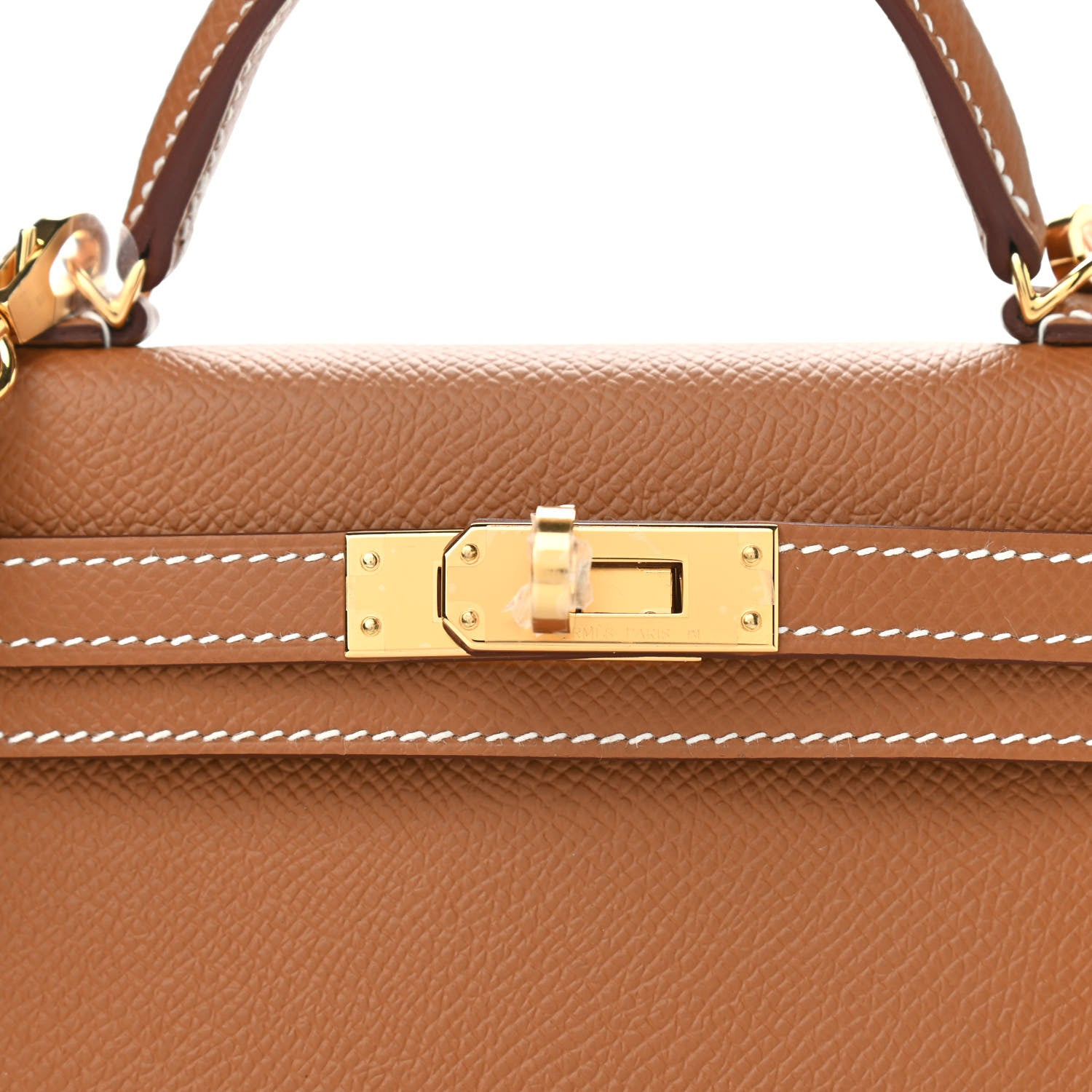 Hermes Epsom Mini Kelly Sellier 20 Gold 8 of 10