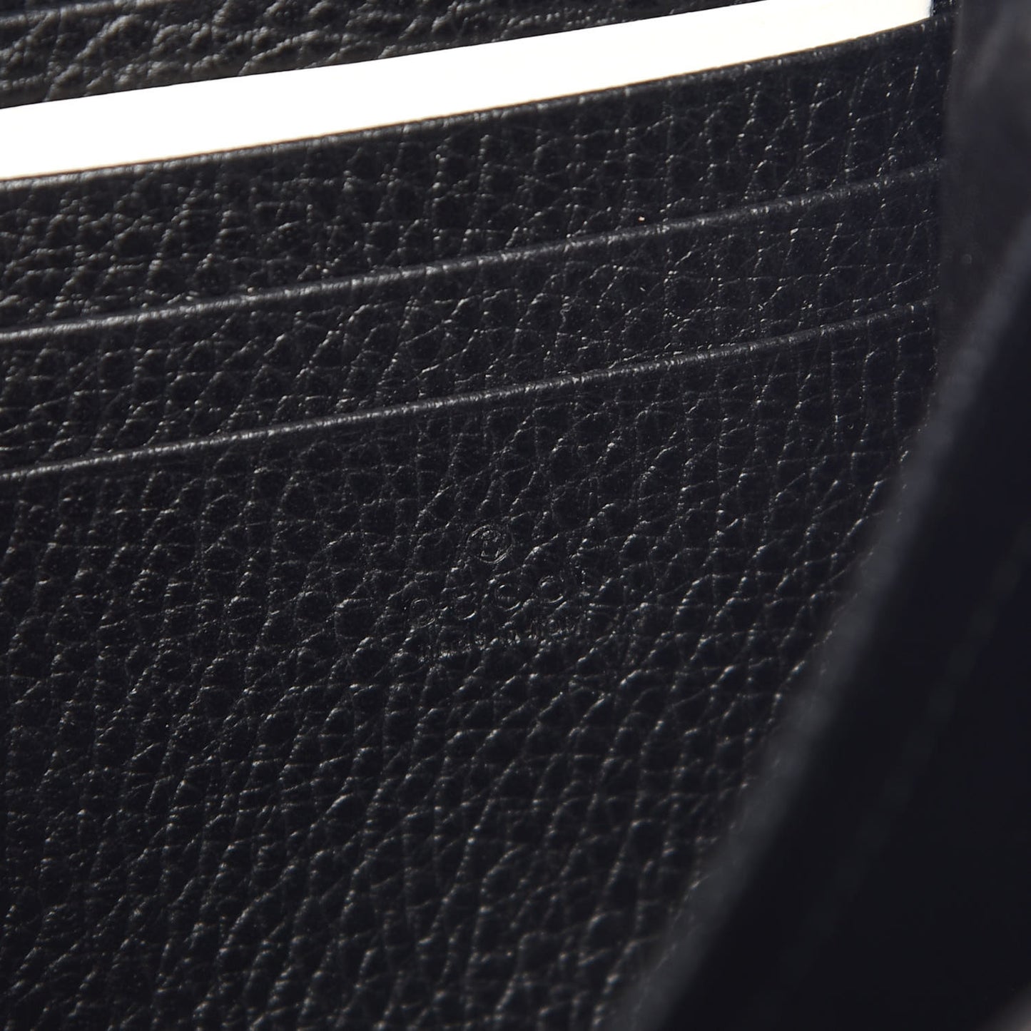 Calfskin Mini Dionysus Chain Wallet Black