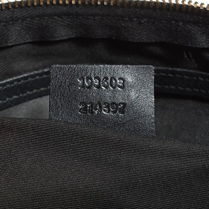 Gucci Crystal Monogram Medium Joy Boston Black 7 of 14