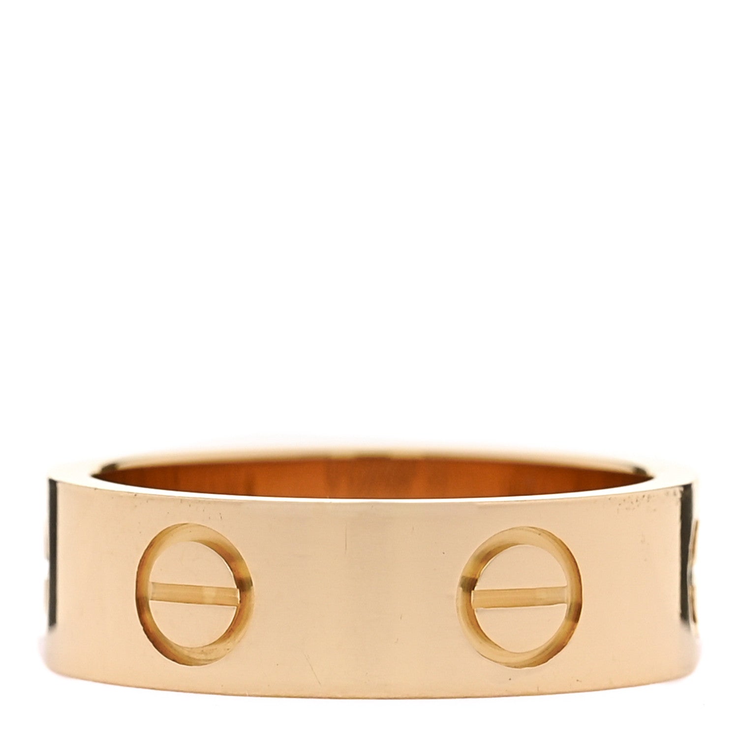 Cartier 18K Yellow Gold 5.5mm LOVE Ring 50 5.25 3 of 5