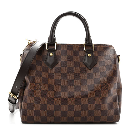 Louis Vuitton Damier Ebene Speedy Bandouliere 25 1 of 12