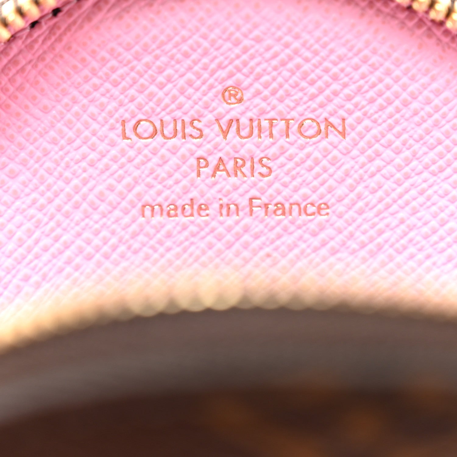 Louis Vuitton Monogram 2021 Christmas Animation Japanese Garden Round Coin Purse Wisteria Pink 5 of 6